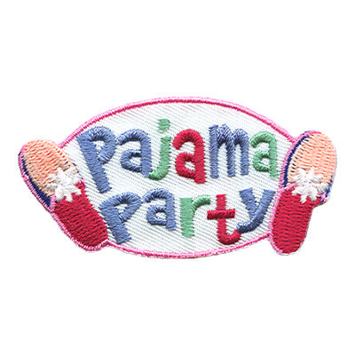 Pajama Party - Slippers Patch