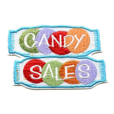 12 Pieces-Candy Sales Patch-Free shipping