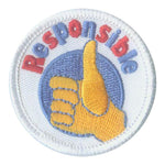 12 Pieces-Responsible Patch-Free shipping