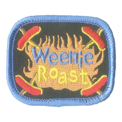 12 Pieces-Weenie Roast Patch-Free shipping