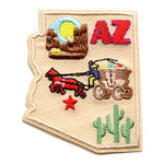 12 Pieces Scout fun patch - Arizona State Patch