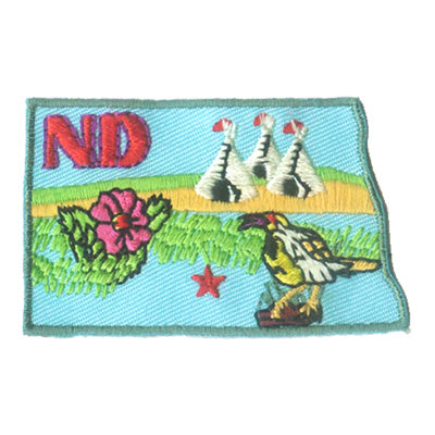 North Dakota State Patch