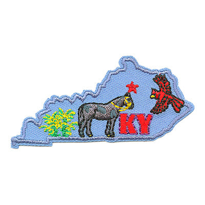 12 Pieces Scout fun patch - Kentucky State Patch