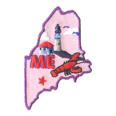 12 Pieces Scout fun patch - Free Shipping - Maine State Patch