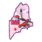 12 Pieces Scout fun patch - Free Shipping - Maine State Patch