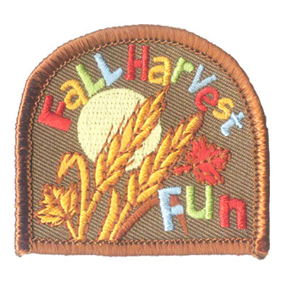 12 Pieces-Fall Harvest Fun Patch-Free shipping