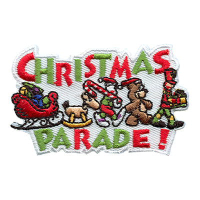 12 Pieces-Christmas Parade Patch-Free shipping