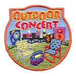 12 Pieces-Outdoor Concert Patch-Free shipping
