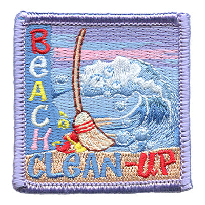 12 Pieces-Beach Clean - Up Patch-Free shipping