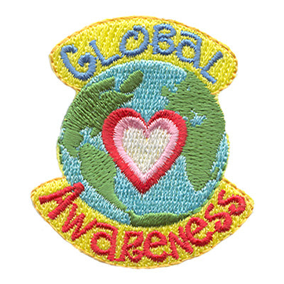 12 Pieces-Global Awareness Patch-Free shipping