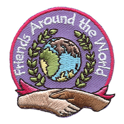 Friends Around The World Patch – Basics Clothing Store
