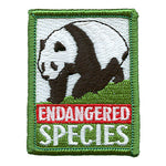 Endangered Species Panda Patch