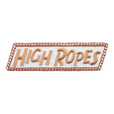 12 Pieces-High Ropes Patch-Free shipping