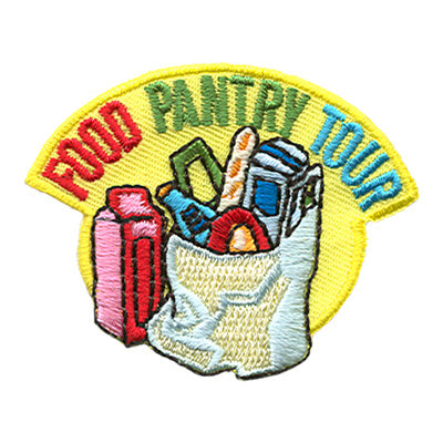 12 Pieces-Food Pantry Tour Patch-Free shipping