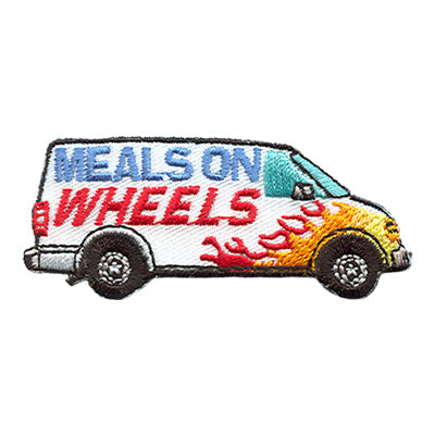 12 Pieces-Meals On Wheels Patch-Free shipping