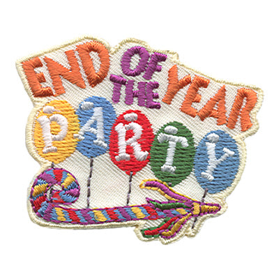 12 Pieces-End Of The Year Party Patch-Free shipping