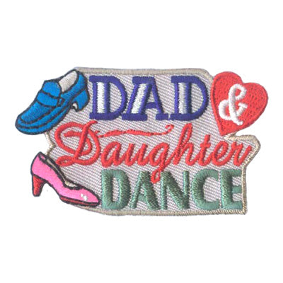 12 Pieces-Dad & Daughter Dance Patch-Free shipping