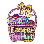 12 Pieces-Easter Egg Hunt Patch-Free shipping