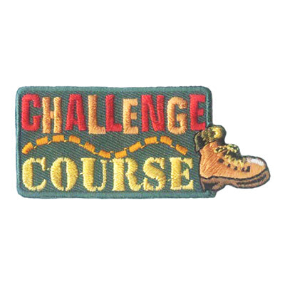 12 Pieces-Challenge Course Patch-Free shipping