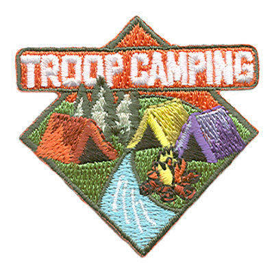 Troop Camping Patch