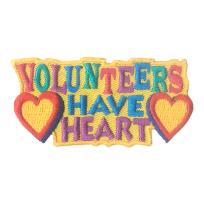Volunteers Have Heart Patch