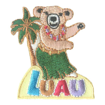 12 Pieces-Luau Patch-Free shipping