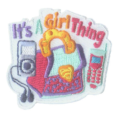 It's A Girl Thing Patch