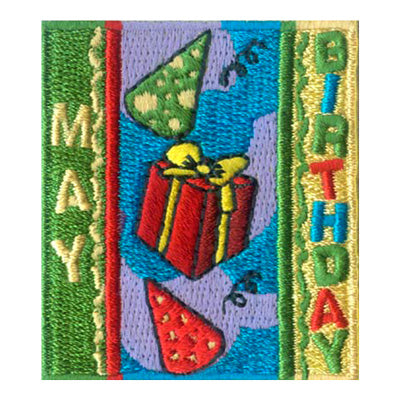 May Birthday Patch