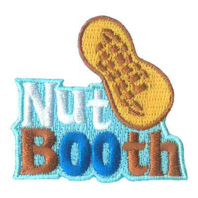 12 Pieces-Nut Booth Patch-Free shipping