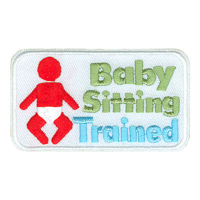 12 Pieces-Baby Sitting Trained Patch-Free shipping