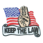 12 Pieces-Keep The Law Patch-Free shipping