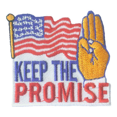 12 Pieces-Keep The Promise Patch-Free shipping