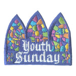 12 Pieces-Youth Sunday Patch-Free shipping