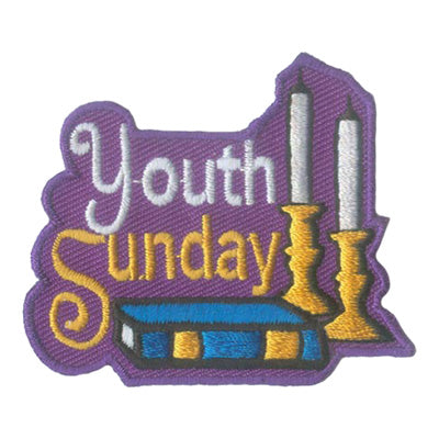 12 Pieces-Youth Sunday (Bible) Patch-Free shipping