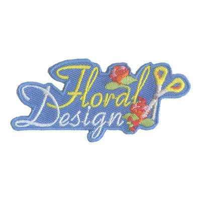 12 Pieces-Floral Design Patch-Free shipping