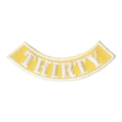 Thirty Miles Rocker Patch