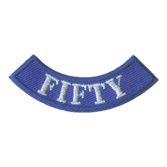 Fifty Miles Rocker Patch - 2078