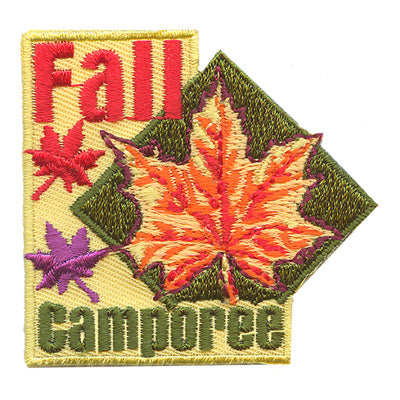 12 Pieces-Fall Camporee Patch-Free shipping