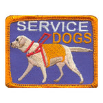 12 Pieces-Service Dogs Patch-Free shipping