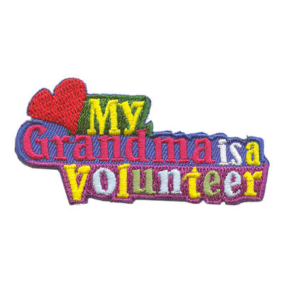 My Grandma Volunteer Patch