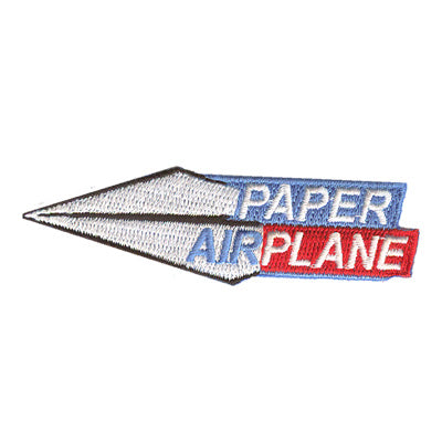 Paper Airplane Patch