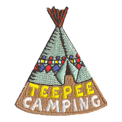 Teepee Camping Patch