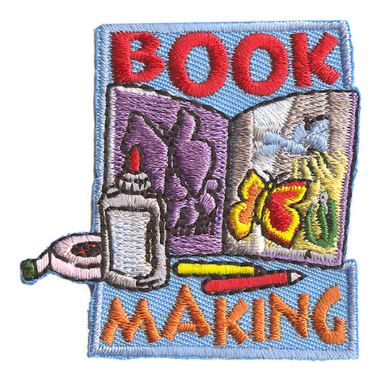 12 Pieces - Book Making Patch - Free Shipping
