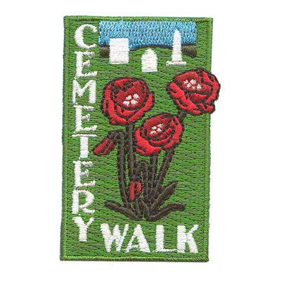 12 Pieces-Cemetery Walk Patch-Free shipping