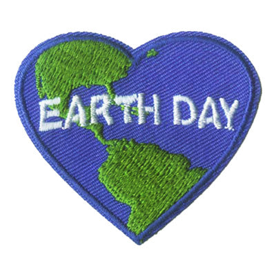 12 Pieces-Earth Day Patch-Free shipping