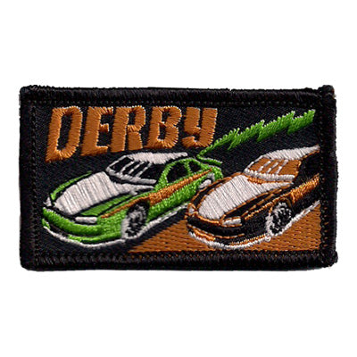 123 Pieces-Derby (2 Cars) Patch-Free shipping