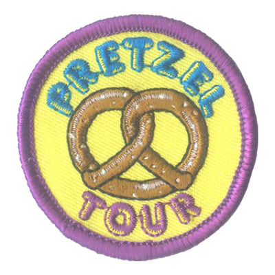 12 Pieces-Pretzel Tour Patch-Free shipping
