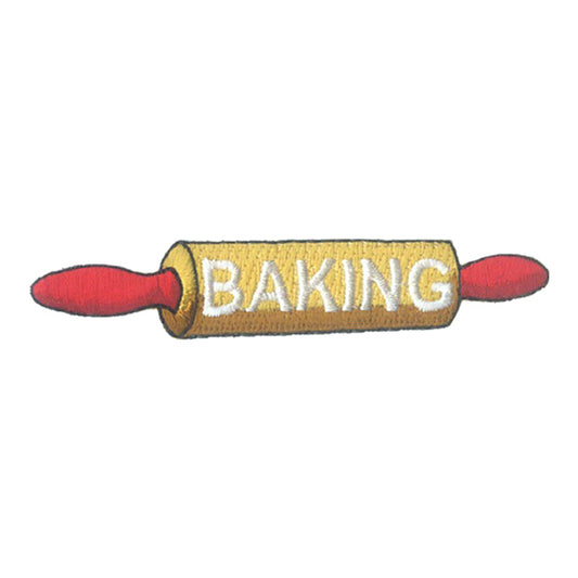 12 Pieces -Baking (Rolling Pin) Patch-Free Shipping