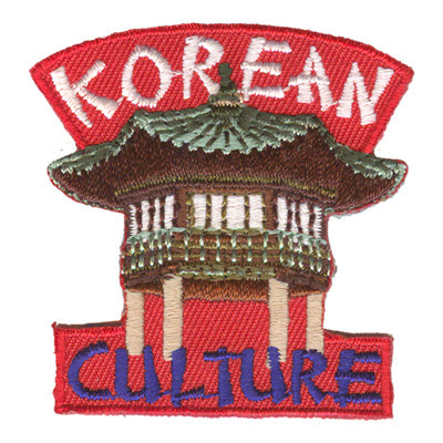 12 Pieces-Korean Culture Patch-Free shipping