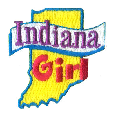 12 Pieces Scout fun patch - Indiana Girl Patch
